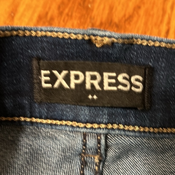 Express Denim Leggings. Size 0 - Picture 3 of 7